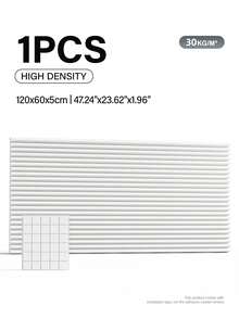 JIPO SPORT 2英寸厚楔形吸音泡沫板，1/2/3片装（47.24英寸 x 23.62英寸 x 1.96英寸），家庭影院/录音室隔音材料，降噪，阻燃设计，黑/白/灰三色可选 - 彩色 - 查看 17