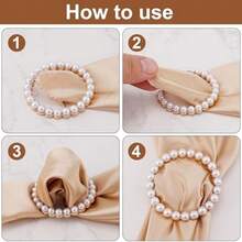 Leoon Clip para camiseta, broche, anillo de bufanda, hebilla de cinturn, hebilla de metal, redondo, clip para camisa de mujer, aleacin, clip para bufanda, nudo de seda, nudo de camisa, - 10 - Ver 4