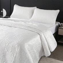 1 Set Luxury Palace Style Printed Bedspread, Reversible Design, Soft Fabric, Comfortable Bedroom Environment (Bedspread X1)