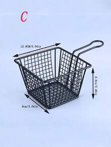 炸篮，创意美式铁丝炸鸡翅，炸物，鸡腿盘容器