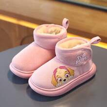 Paw Patrol Slippers Boots, Thickened Warm Winter New Girls Short Boots, Thermal-Lined House Shoes - Multicolor - View 18