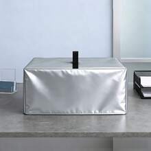 Printer Cover, Heavy-Duty 300D Oxford Cloth Printer Cover, Waterproof, Dustproof, UV-Resistant, Reinforced Top Handle Design And Foldable Storage. Suitable For EcoTank ET-2800/ET-2850/ET-2400, Pixma MG3620, TR8620a, TR4720 And Most Other Printer Models.,Women's Day,Travel Essentials,Wedding Favours,Y2k,Bedroom,Car Accessories Women,Kitchen Deccor,Kitchen Decor,Household Items - Black - View 7