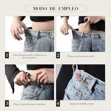 Leoon s para Ropa  para Pines Broches para Ropa Mujer Prendedores Alfiler Decorativo de Perla para Ropa, Broche de Ajustar Cintura, Fijar Suteres y Escotes (Oro 6 Piezas) - oro 6 piezas - Ver 6