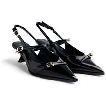 Gioseppo Heeled Sandals 76190 For Women In Color Black - الأسود - مشاهدة 1