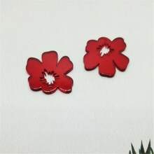 Hebilla de zapato Pop Garden, moda de nicho, flor de zapato 3D, zapatos con agujeros de flores coloridas, accesorios cruzados, DIY desmontable - Flores amarillas Pop Art - Pegar en la hebilla del zapato - Ver 8