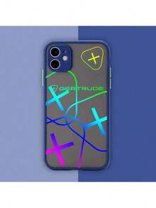 Custodia per telefono alla moda e carina G-Gertrudes, nuova cover antiurto compatibile con 16 15 11 12 13 Mini 14 Pro XR X Xs Max, in silicone e plastica rigida. Cover compatibile con 17 Pro Case, 17 Pro Max Case, 17 Case, 16 Pro Case - Z3 - Visualizzare 9