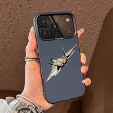 Kampfflugzeug F-F-22 Raptor Handyhülle kompatibel mit  17,16,15,14,13,12,11,Pro,Max,Plus,E,Air,Mini Schwarze TPU Hülle, Hülle kompatibel mit  17 Hülle,  17 Pro Hülle,  17 Pro Max Hülle - z5 - Übersicht 8