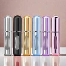 4-Pack 5ml Portable Refillable Perfume Atomizer Spray Bottle Perfume Pump, Portable Perfume Atomizer, Portable Refillable Mini Spray, Portable Perfume Subpackage Spray Bottle, Travel Supplies (Christmas Gift) - Multicolor - View 5