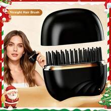 多功能迷你无线电动直发梳，直发器，耐热造型工具。小巧便携，提供3档可调温度设置，Type-C接口，无线设计，易于使用，2000mAh电池。 - 彩色 - 查看 8