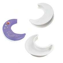 1pc Moon Mousse Cake Silicone Mold, Pudding Dessert French Pastry Baking Mold, Moon Cake Mold - Multicolor - View 3