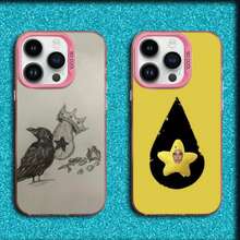 Funny C- Gray Singer Phone  16,15,14,13,12,11,,Pro,Pink Matte Silicone Cover.Holiday Phone Accessories. - Z2 - 查看 9