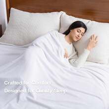 Sushing Luxury Fleece Warm Blanket, Soft Lightweight Velvety Plush Blanket For Sofa And Bed, Cozy Comfy For All Seasons(True White, 108*90 Inches) - ColorG - 查看 3