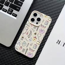 1 chiếc ốp lưng điện thoại màu trắng tối giản với họa tiết y tá bệnh viện độc đáo, tương thích với iPhone 16 Pro Max, 17/16/15/14 Plus, 13/12/11, Air, Series, phiên bản quốc tế, không phải phiên bản nội địa. - Nhiều màu - Xem 3