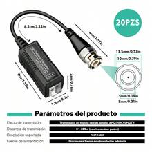 TendenciaKit 8 Par Transceptores Balun 8 Par Corriente Video Fhd CctvCalidad premium - 1 - Ver 3