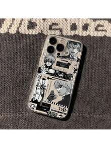 Funda de teléfono Kaneki Ken en blanco y negro, envío nacional, sensación fresca, funda de teléfono súper linda para Apple 17/16/15/14/13/12/11/Air/Pro/ProMax, funda de teléfono de anime japonés para Samsung Galaxy S22/S23/S24/S25 Plus Fe Ultra - Colores mezclados - Ver 4