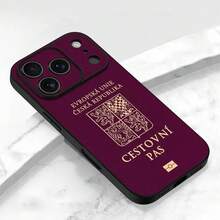 Coque de téléphone avec le drapeau de la République tchèque, Prague, compatible avec iPhone 17, 16, 15, 14, 13, 12, 11, Pro, Max, Plus, E, Air, Mini, protection noire, compatible avec les modèles 17, 17 Pro, 17 Pro Max - z3 - Voir 13