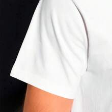 camiseta estampada 100% algodao premium cores vibrantes que nao desbotam tecido leve e respiravel - Branco - Visão 4