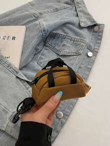 HAILIAN This Simple Minimalist Nylon Mini Coin Purse For Women Can Hold Small Items Such As Lipstick Coins And Keys. It Can Be Attached To A Backpack And Used As An Accessory For Daily Outings. Wallet Mini Wallet Purse Wallet Small Wallet Coin Wallet - Multicolor - View 14