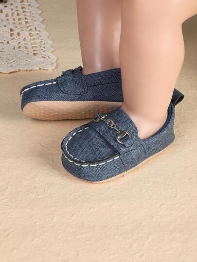Zapatos de slip-on para bebé/niño pequeño, estilo coreano, suela blanda, para interiores, adecuados para 0-13 meses, 3-6-9 meses, primavera/otoño