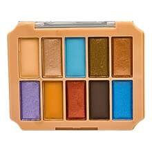 TendenciaPaletas De Sombras Varios Tonos Mate Brillante 10 ColoresCalidad premium - Verde - Ver 9