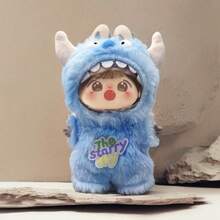 1个17厘米拉绳“炸虾天网女神”娃娃摆件，带可更换配件 - 彩色 - 查看 5