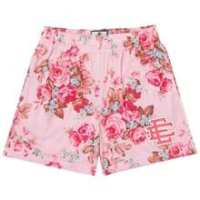 New Summer  EE Basic Mesh Short Classic Floral Printed Gym Shorts 2025 Men's Gym Basketball Sports Beach Shorts - 黑方子 - 查看 9