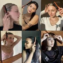 1 件装男女通用发梳/胡须刷，无香型专业美发梳，渐变梳和理发器清洁梳，顺滑梳理工具，厚/薄发梳，非常适合国庆节、浴室、头皮按摩、返校、旅行度假和日常生活 - 彩色 - 查看 8