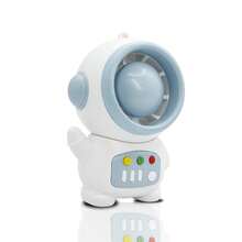 Mini Ventilador Portátil Tipo Llavero en forma de Astronauta - Recargable y Fácil De Llevar PLAYBOX VPB96 - Azul - Ver 3