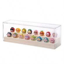 1pc Double-Layered Stepped Acrylic Display Box, Suitable For Solid Color Blind Boxes - Dust-Proof Storage Rack And Desktop Organizer, Suitable For Collecting Figurines (Transparent Display Box) Bathroom Decor, Bathroom Organization And Storage, Room Decor, Wedding, Home Decor, Bedroom Decor, Party Supplies, - Multicolor - View 6