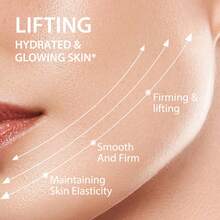 1pc Face Lifting Strap | Double Chin Trainer, Made Of Viscose Fiber Containing Collagen And Aloe Acid For Shaping