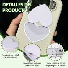 Tendencia25 Espejo De Bolsillo Publicidad Recuerdo Boda Fiesta Regalo BlancoCalidad premium - 1 - Ver 4