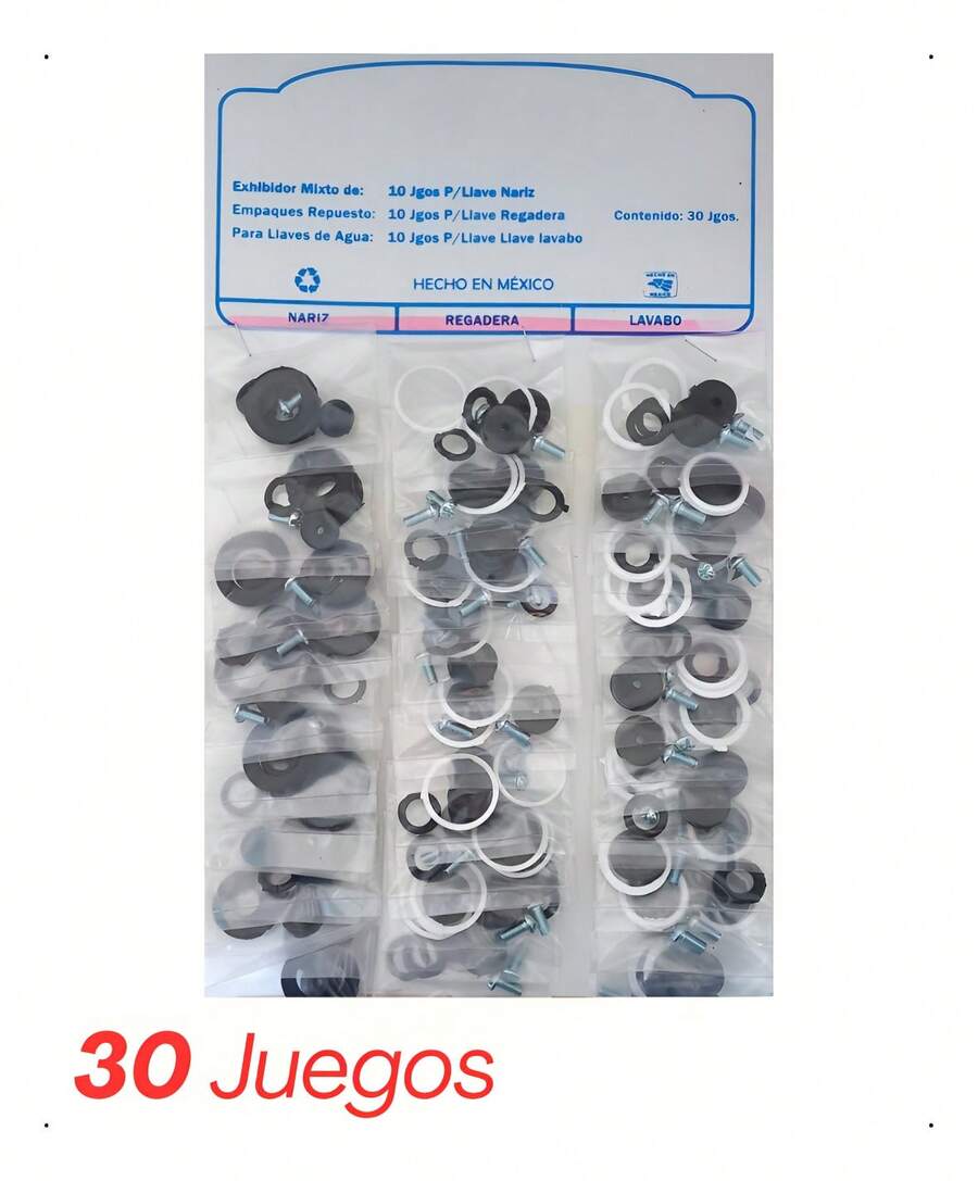 TendenciaEmpaques Repuesto Para Regadera Lavabo Y Llave De JardínCalidad premium - 1 - Ver 1