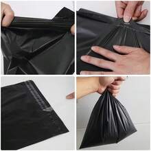 10/20pcs Black Polyethylene Mailing Bags - Super PE Material, Self-Adhesive Seal, Waterproof, Edged, Extra Large Size, Suitable For Bulk Packaging, Essential For Back To School Season - Multicolor - View 4