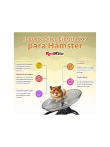 JUGUETE DISCO CH EJERCITADOR P/HAMSTER,37543816 - Naranja Quemada - Ver 6