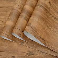 1 Rolle Eichenholz-Optik Selbstklebende Tapete, dick & langanhaltend, geeignet für Arbeitsplatten, Schreibtische, Küchenschränke, wasserfest beschichtet, Holzfurnier Tapete Rolle, Tischplatte Dekor, Küchenarbeitsplatte, Waschtisch, Holzvertäfelung, Arbeitsplatte Folie - Neue Park-Holztapete - Übersicht 12