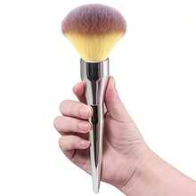 Large Size Powder Brush, Suitable For Beginners, Great For Setting Makeup And Carrying Loose Powder, An Excellent Beauty Tool. - Multicolor - View 5