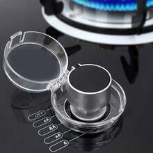 10个装炉灶旋钮保护套，烤箱旋钮儿童安全锁，可移除粘胶，家用厨房电炉安全锁保护器套装