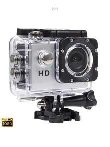 Cámara deportiva HD 1080p Mini videocámaras Cámara de acción Video Full HD - Azul - Ver 3