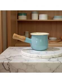 1个搪瓷奶锅，10厘米迷你黄油锅，陶瓷婴儿辅食锅，咖啡杯，可煮果酱，搪瓷迷你双嘴单柄奶锅，搪瓷黄油锅，单柄婴儿辅食锅，日式中药面膜锅，浓缩迷你奶锅，迷你搪瓷烘焙黄油锅，适用于煮果酱、咖啡、茶、牛奶