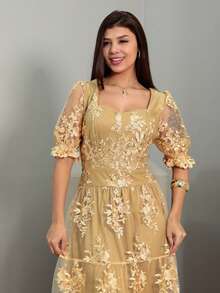 Women Dresses - Vàng - Xem 8