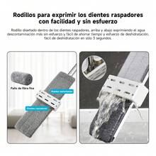 TendenciaTrapeador De Microfibra ,spin 360 ° mágico Mop Con 4 Repuestos BlancoCalidad premium - Blanco - Ver 11