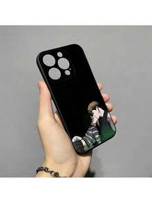 Étui de téléphone Silicone noir compatible avec 16, 15, 14, 13, 12, 11, XS, XR, X, 8, 7, Pro, Max, Plus, Mini. Étui compatible avec 17 Pro Max, 17 Pro, 17, 16 Pro Max - Z5 - Voir 12