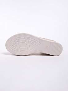 Women's Beaded & Rhinestone Embellished Wedge Heel Bohemian Style Sandals, Suitable For Teenagers, Summer - Hot Pink - View 8