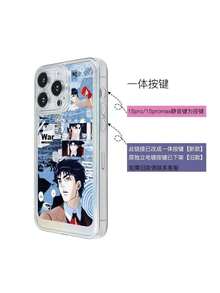 Funda de Teléfono Anime Clásica Popular Serie de Películas de Anime, Personajes de Manga Anime Altamente Populares, Funda de Teléfono para Fans de Anime y Entusiastas de Anime Adecuada para iPhone 17/16/15/14/13/12/11/Air/Pro/ProMax y Galaxy S22/S23/S24/S25 Plus Fe Ultra, Patrones Divertidos y Extraños Altamente Populares, Personajes Extraños y Lindos, Funda de Teléfono Clásica de Moda Esencial Anti-Caída Anti-Huella Dactilar Funda de Teléfono Duradera, Patrones de Anime Clásicos de Moda Populares y Atractivos - 16 - Ver 2