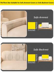 1件装全新雪尼尔提花沙发垫，可水洗现代风格沙发套，宠物友好，可机洗，防宠物抓挠，防刮擦防污渍，沙发家具保护套座垫 - 綠色 - 查看 16