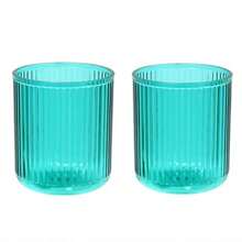 Bathroom Tumbler 2 Pieces Unbreakable Toothbrush Cup Dishwasher  Drinking Cup Gray And Gray - Xanh & Xanh - Xem 1
