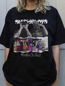 Uicideboys Casual Personality T-Shirt (2) - Black - View 1