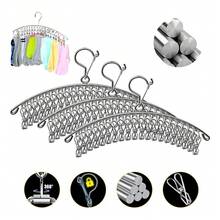Tendencia3pcs 60clip Y Goteo Colgadero Acero Inoxidable Pinzas RopaCalidad premium - 1 - Ver 10