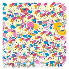50pcs Cute Cartoon Graffiti Sticker Set, Suitable For Phone Cases, Skateboards - Multicolor - View 2