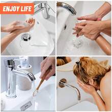 Bathroom Sink Stopper Hair Catcher, Universal Pop Up Sink Drain Filter With Stainless Steel Filter Basket, Bathroom Sink Drain Strainer - 銀色 - 查看 11